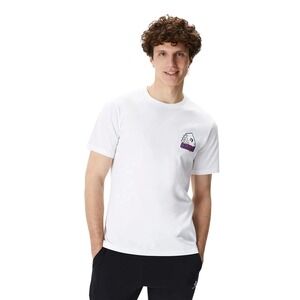 Converse T-Shirt White Cons Card Skate Casual Medium